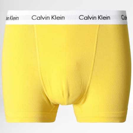 Calvin Klein Set De 3 Boxers U2662G Amarillo Verde Carbon Gris Ryses