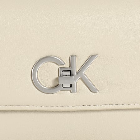 Calvin Klein - Borsa fotografica Re-Lock da donna 0762 Beige
