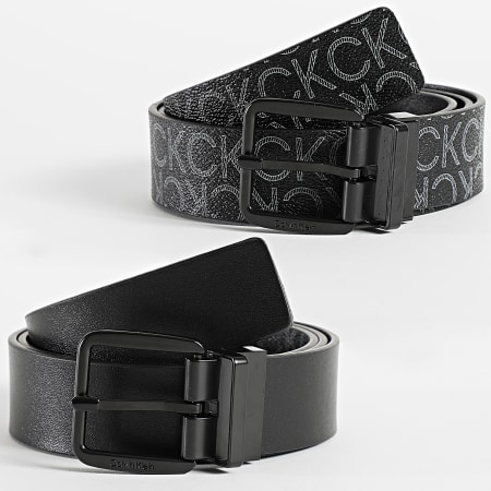 Calvin Klein - Cintura regolabile reversibile 0643 nero