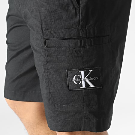 Calvin Klein - Ripstop Straight Chino Shorts 3538 Negro