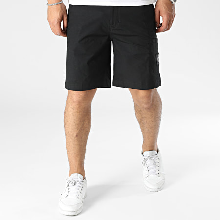 Calvin Klein - Ripstop Straight Chino Shorts 3538 Negro