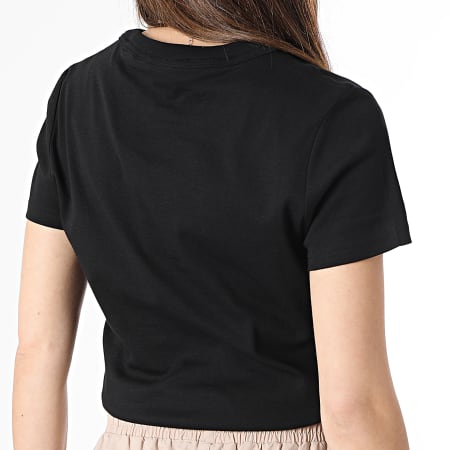 HUGO - Camiseta clásica de mujer 50495095 Negro