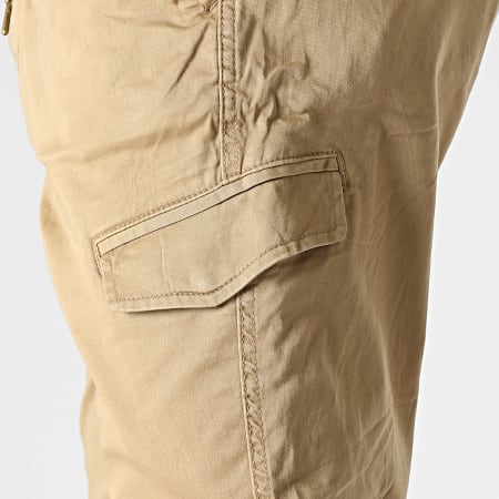 Indicode Jeans - Pantalon Cargo Levi Camel