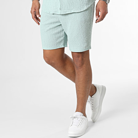 MTX - Camisa de manga corta y pantalón corto de jogging Verde