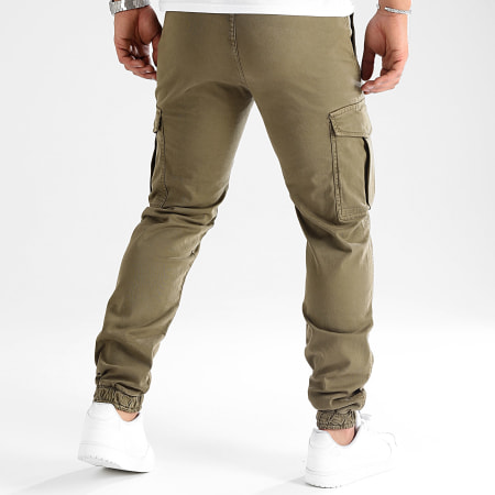 LBO - Pantalon Cargo Regular Fit 0360 Vert Kaki