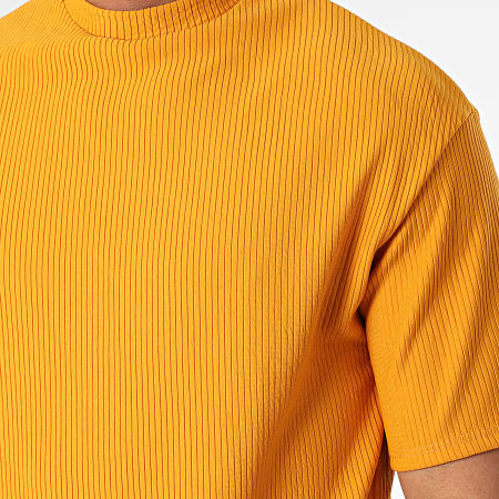 MTX - Set di maglietta e pantaloncini da jogging giallo senape