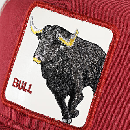 Goorin Bros - Casquette Trucker Bull Bordeaux Beige