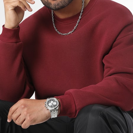 LBO - Sweat Crewneck Large 0259 Bordeaux