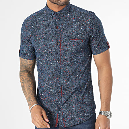 Chemise RJ Classics Femme Manches Courtes – Classics Lucy, Chaîne Marine, Neuve