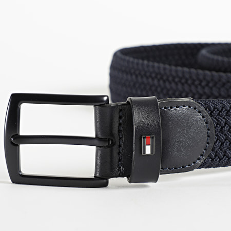 Tommy Hilfiger Ceinture Denton Elastic 1225 Bleu Marine