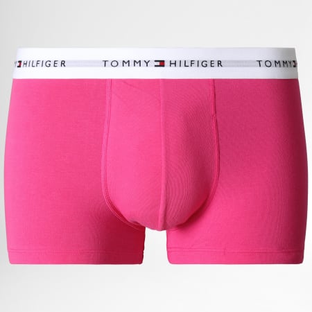 Tommy Hilfiger - Essentials Signature Boxer Set di 3 2761 Rosa Giallo Azzurro