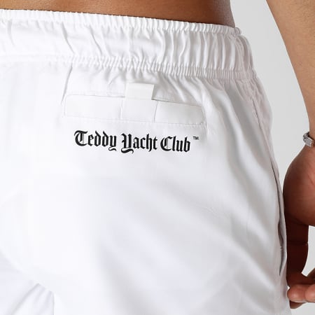Teddy Yacht Club - Pantaloncini da bagno Essentials Art Series Arancione Bianco