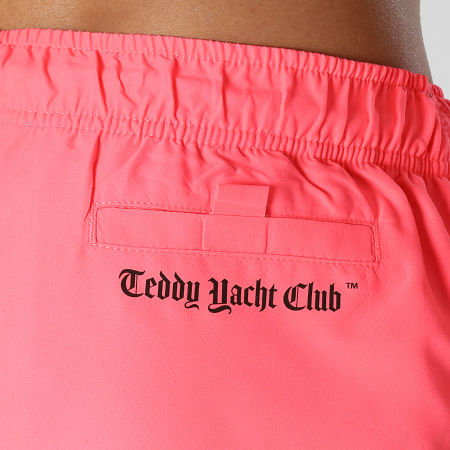 Teddy Yacht Club - Short De Bain Essentials Art Series Pink Rose Fluo