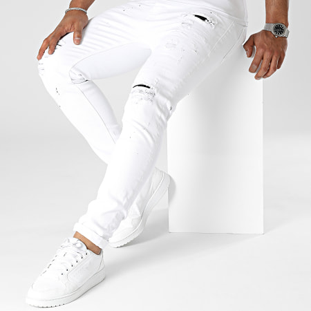 Uniplay - Jeans skinny bianchi