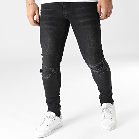 2Y Premium - Jeans skinny neri