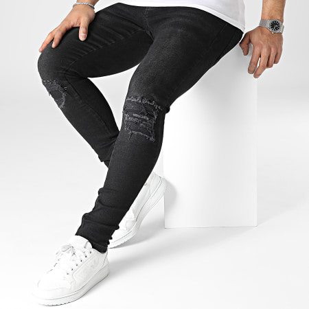 2Y Premium - Jeans skinny neri