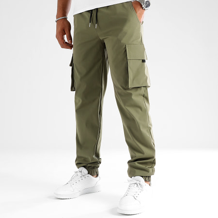 LBO - Pantalon Cargo 0275 Vert Kaki