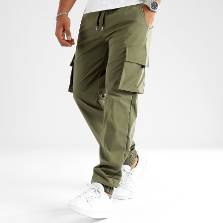 LBO - Pantalon Cargo 0275 Vert Kaki