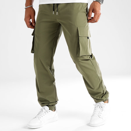 LBO - Pantalon Cargo 0275 Vert Kaki