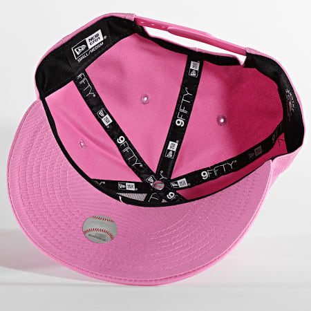 Cappello Snapback Uomo Donna Tesa Piatta 7,2 Cm – Modello Papa Berretto Baseball, Regolabile, Rosa, Large-X-Large