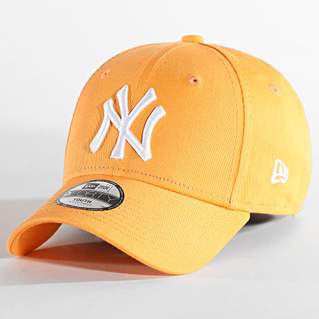 New Era - Gorra de niño 9Forty League Essential New York Yankees Naranja