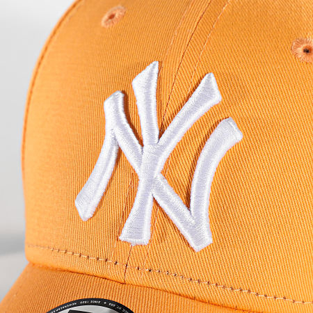 New Era - Gorra de niño 9Forty League Essential New York Yankees Naranja