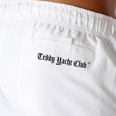 Teddy Yacht Club - Pantaloncini da bagno Essentials Art Series Rosa Bianco