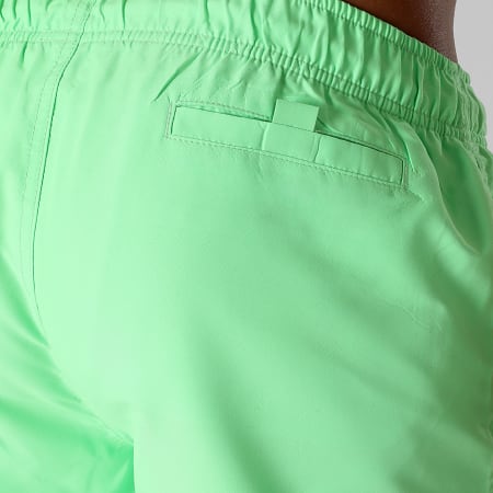 Teddy Yacht Club - Short De Bain Essentials Art Series Orange Vert Fluo