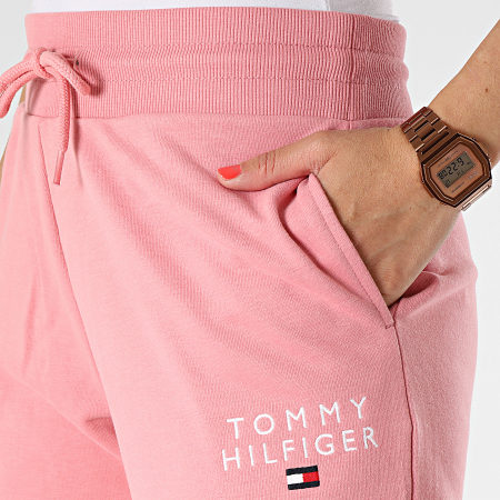 Tommy Hilfiger - Pantalones de chándal para mujer 4522 Rosa