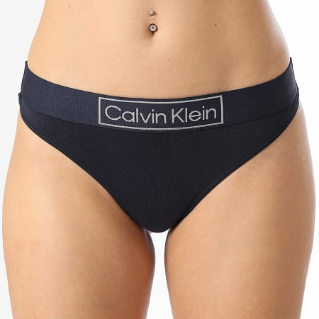 Calvin Klein - Infradito da donna QF6774E Blu marino