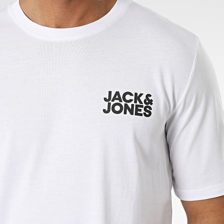 Jack And Jones - Tee Shirt Corp Logo Blanc