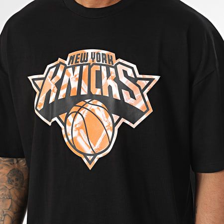 New Era - Maglietta NBA Infill Logo New York Knicks 60357101 Nero