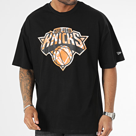 New Era - Camiseta NBA Infill Logo New York Knicks 60357101 Negra