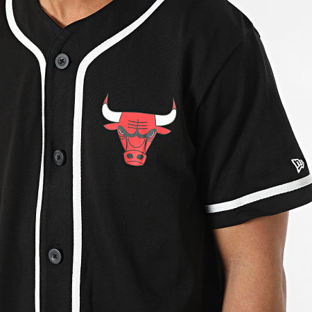 New Era - Chicago Bulls NBA Baseball Camicia a maniche corte 60357087 Nero