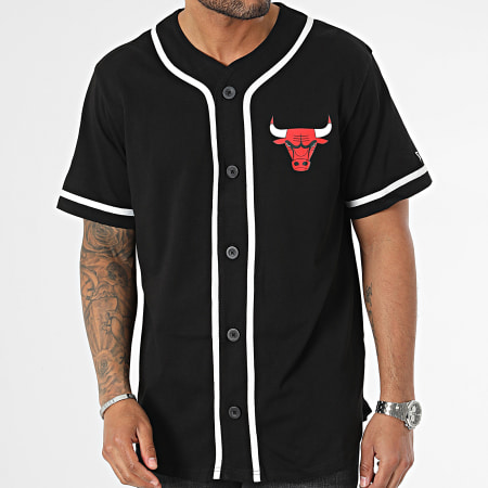 New Era - Chicago Bulls NBA Baseball Camicia a maniche corte 60357087 Nero
