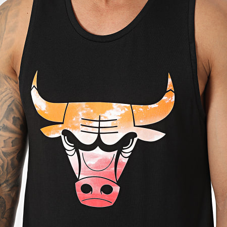New Era - NBA Sky Print Chicago Bulls Camiseta de tirantes 60357103 Negro