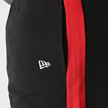 New Era - Pantaloncini da jogging a blocchi di colore Chicago Bulls NBA Band 60349349 Nero