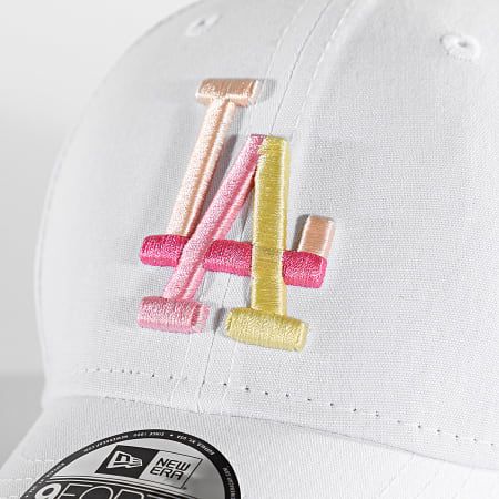 New Era - Cappellino per bambini 9Fifty Repreve Block Logo Los Angeles Dodgers Bianco