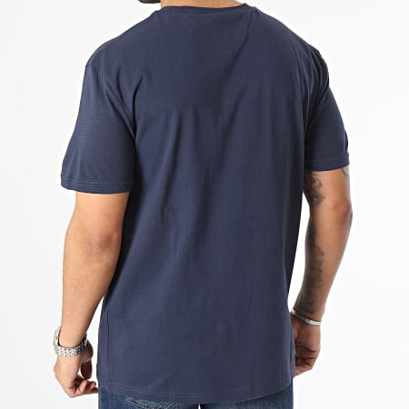 Tommy Jeans - Tee Shirt Classic Cotton Mesh 6886 Bleu Marine