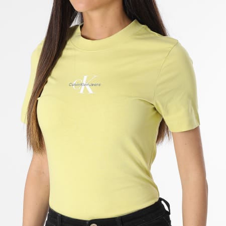 Calvin Klein - Camiseta Mujer 1426 Amarillo