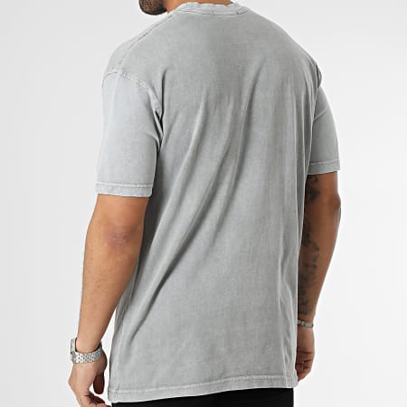 Ikao - Camiseta Floral Gris