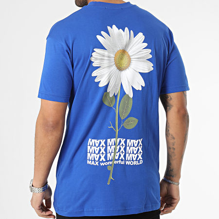 Ikao - King Blauw Gebloemd T-shirt