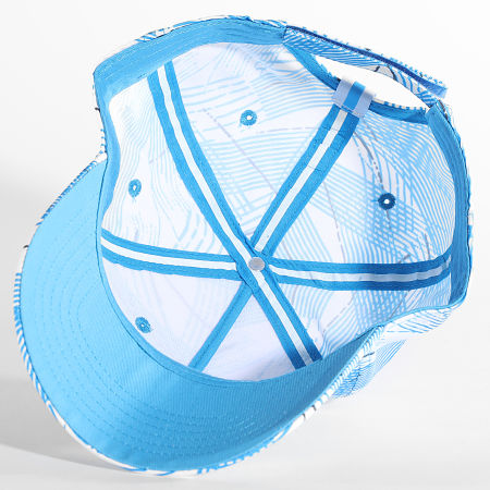 OM - Cappello Logo All Over M22078 Azzurro