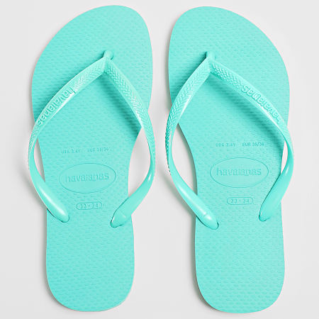 Tongs Havaianas Femme Slim Paisage - Semelle à Pois, Caoutchouc Doux, Fabriqué Au Brésil