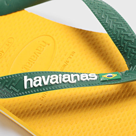 Havaianas - Tongs Brasil Logo Jaune