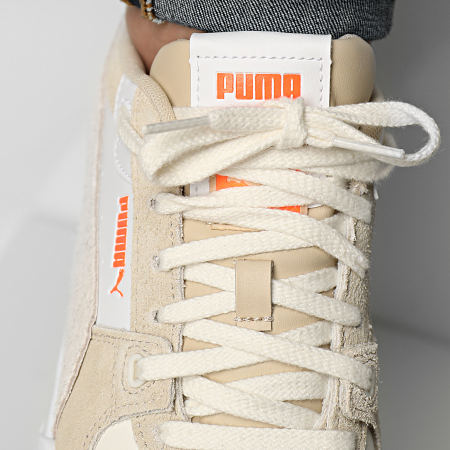 Puma - Zapatillas CA Pro Glitch Suede 390682 Puma White Warm White