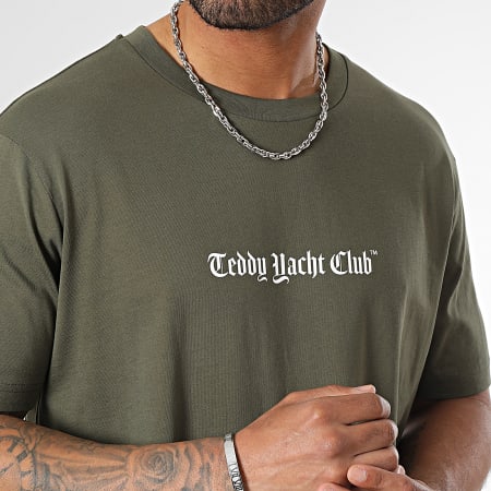 Teddy Yacht Club - Tee Shirt Oversize Large X-Ray Edition Vert Kaki