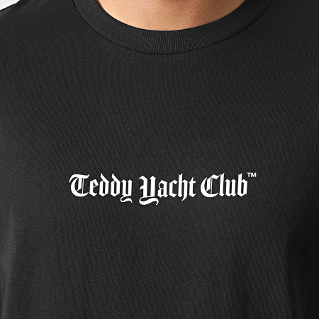 Teddy Yacht Club - Maglietta oversize Large X-Ray Edition Nero