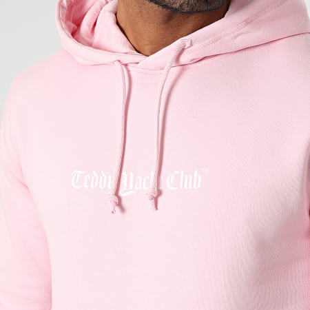 Teddy Yacht Club - X-Ray Edition Felpa con cappuccio rosa chiaro