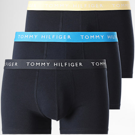 Tommy Hilfiger - Set di 3 boxer riciclabili Essentials 2324 Navy